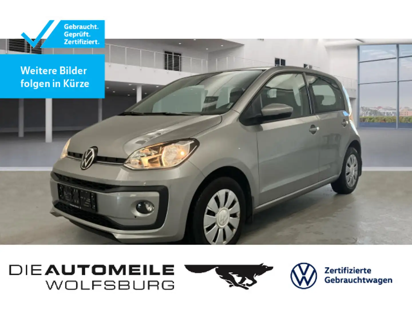 Volkswagen up! 1.0 CLIMATR/SITZHZ/PDC Zilver - 1