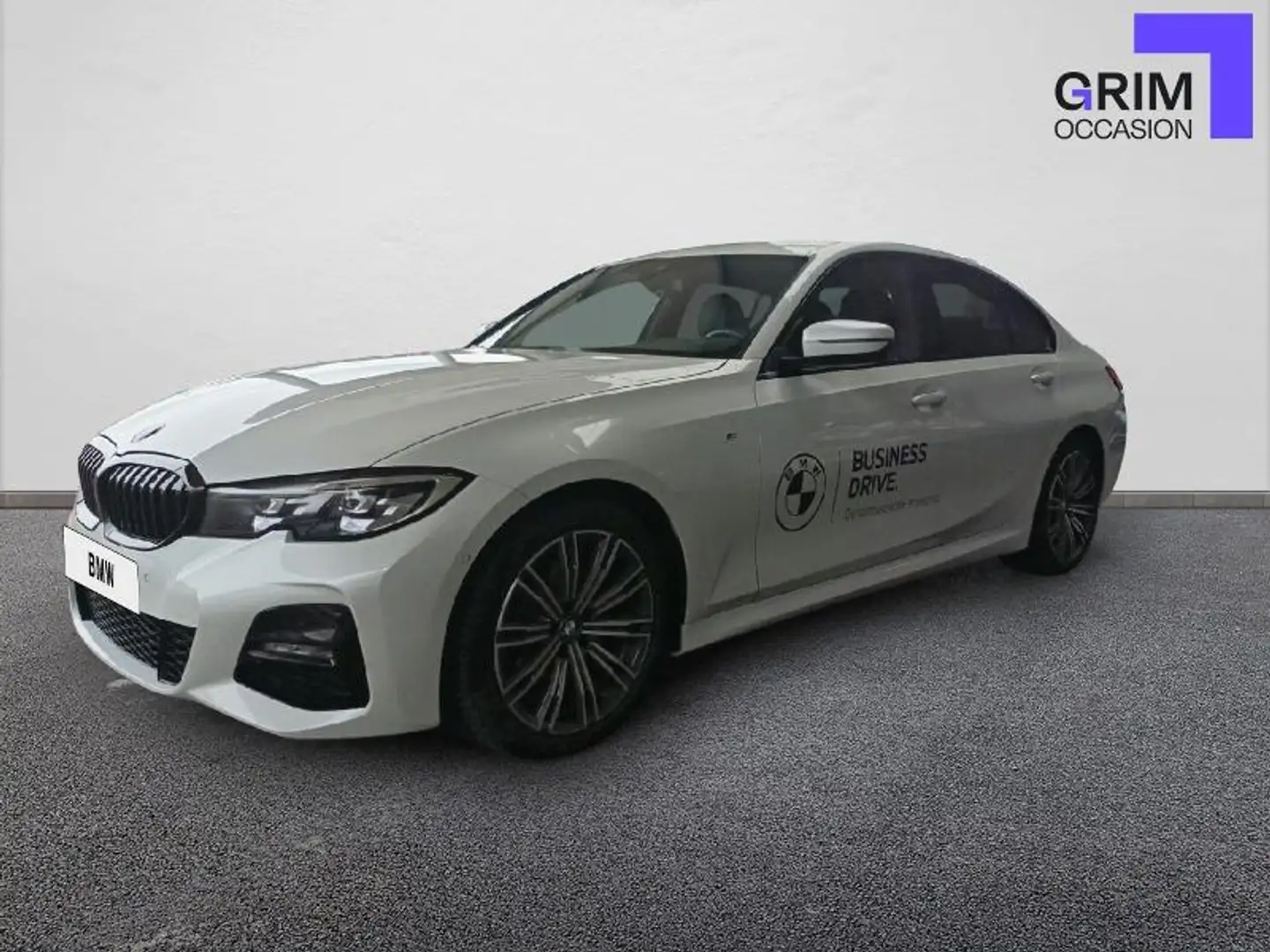 BMW 320 320dA xDrive 190ch M Sport Blanc - 1