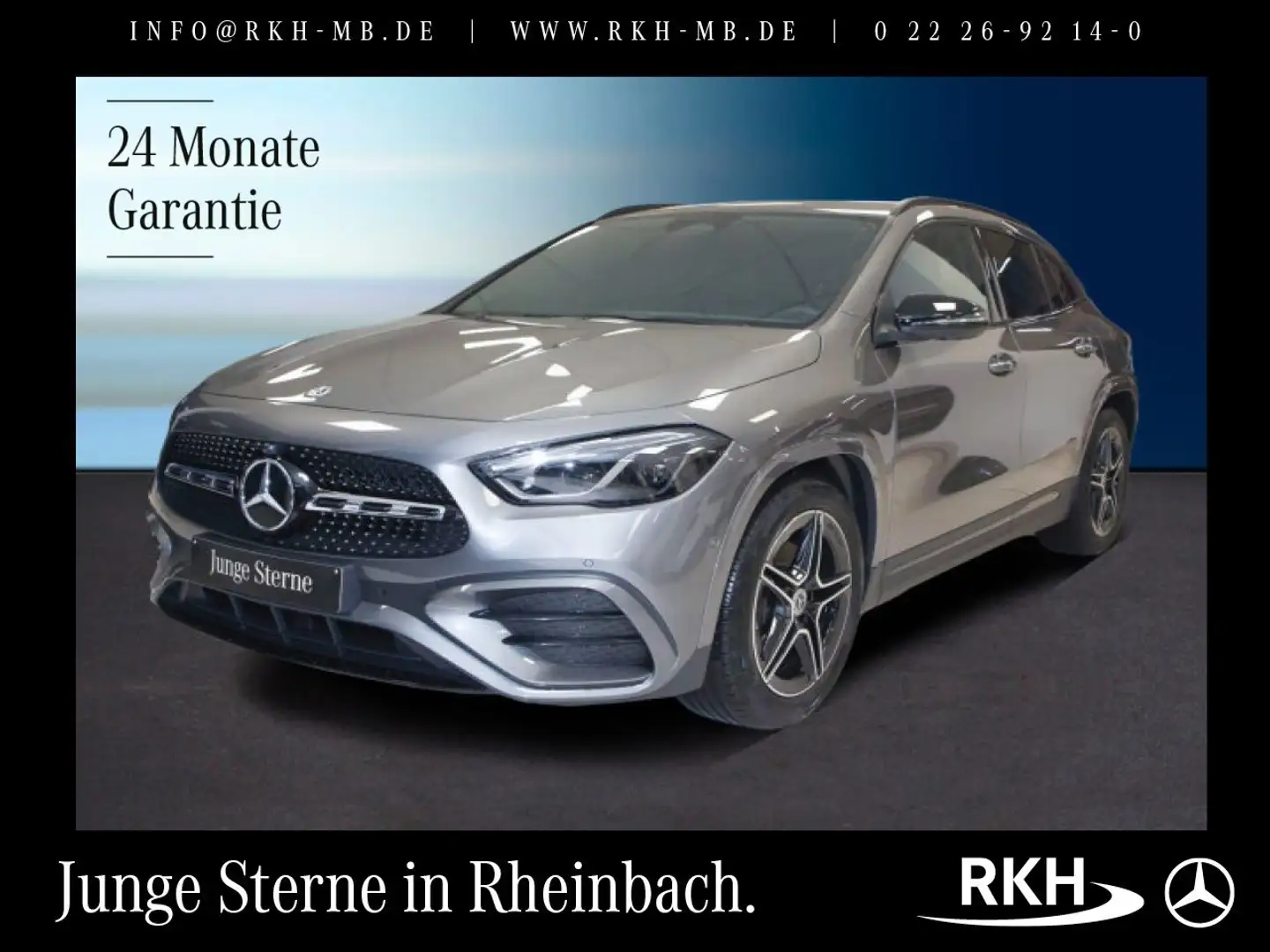 Mercedes-Benz GLA 200 GLA 200 AMG Line Night/AHK/360°/Totw./Distr./LED Gri - 1