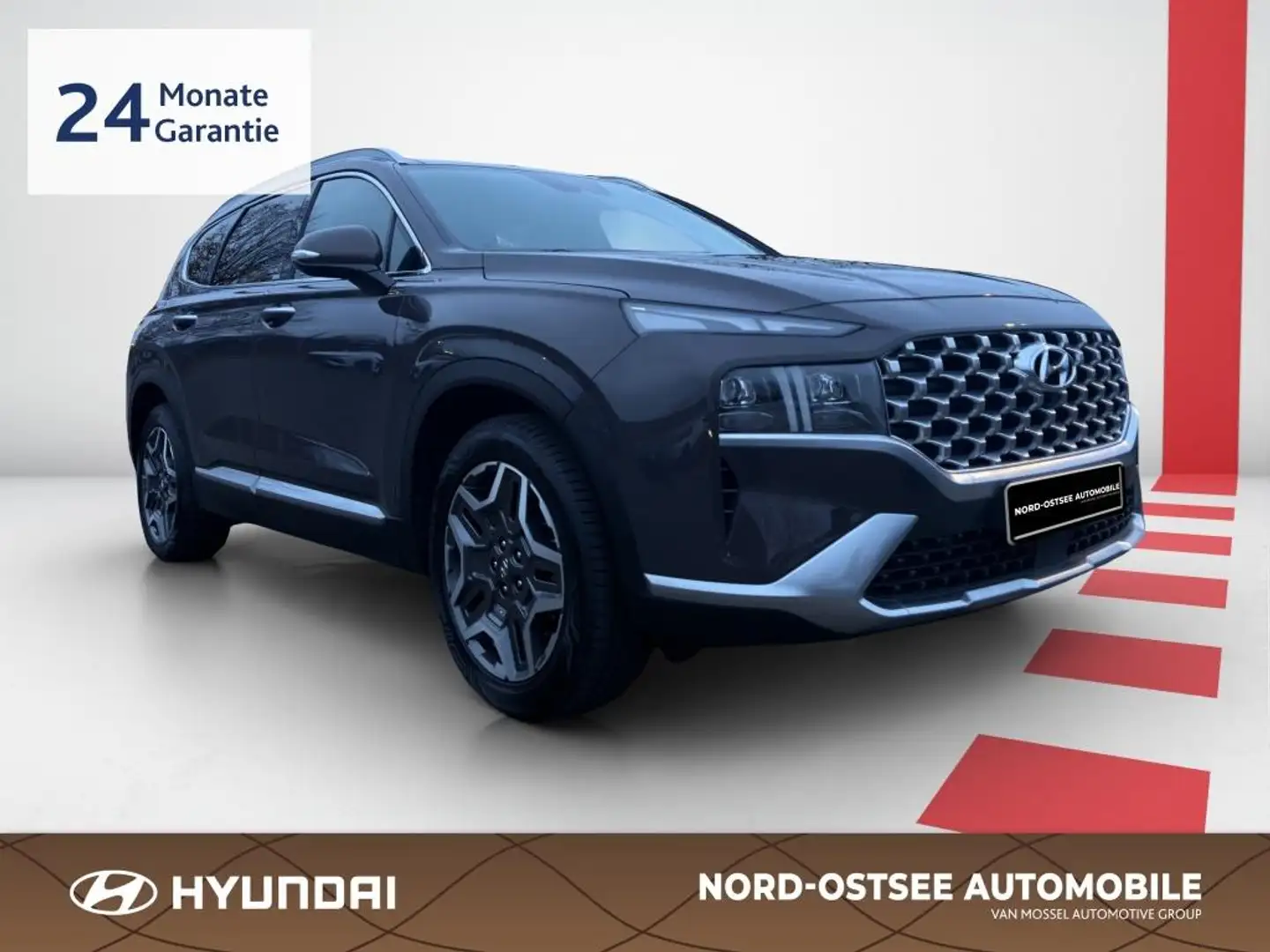 Hyundai SANTA FE 1.6 T-GDI PRIME HYBRID 4WD  KAMERA SHZ Braun - 2