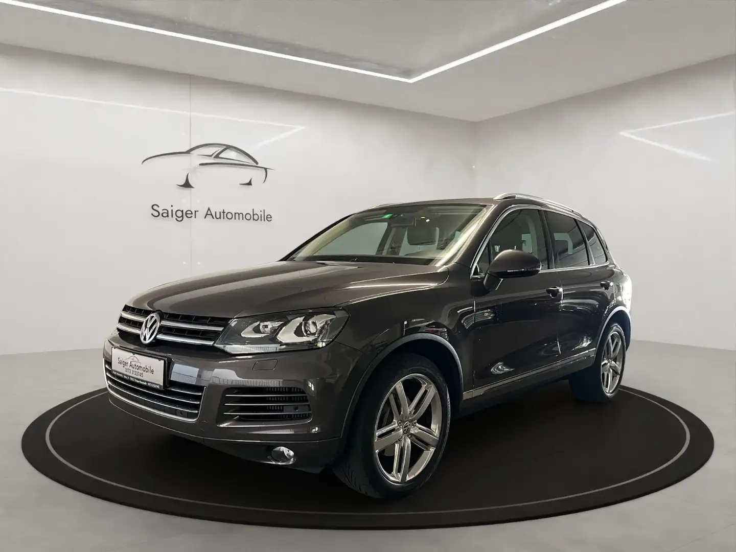 Volkswagen Touareg V6 TDI BMT Sch Kam Navi Pano Ahk 2. Hand Grau - 1