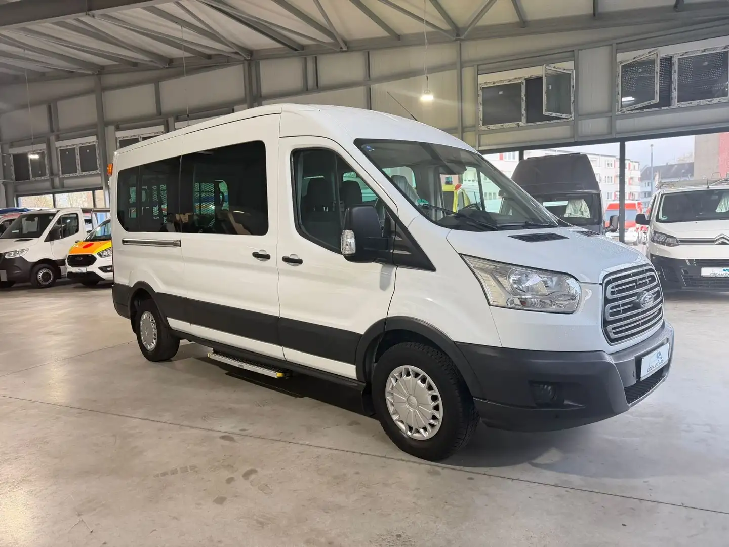Ford Transit Kombi 350 L3 Trend *E.BEHINDERTEN RAMPE* Blanco - 1