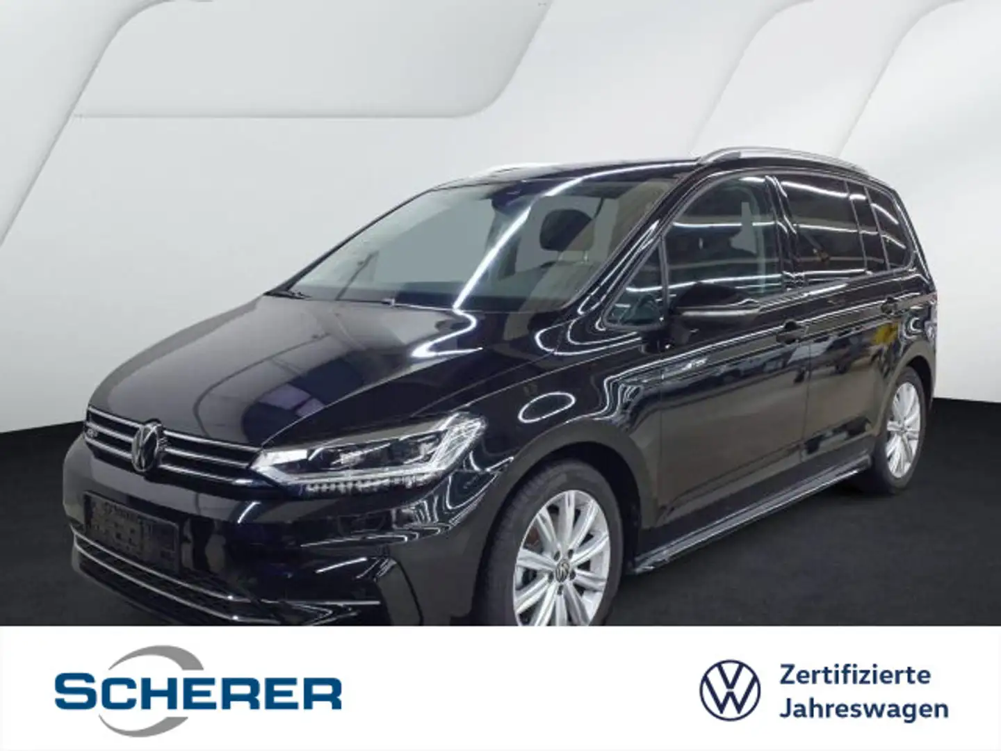 Volkswagen Touran R line 1.5 TSI DSG LED NAVI ACC RFK SHZ Schwarz - 1
