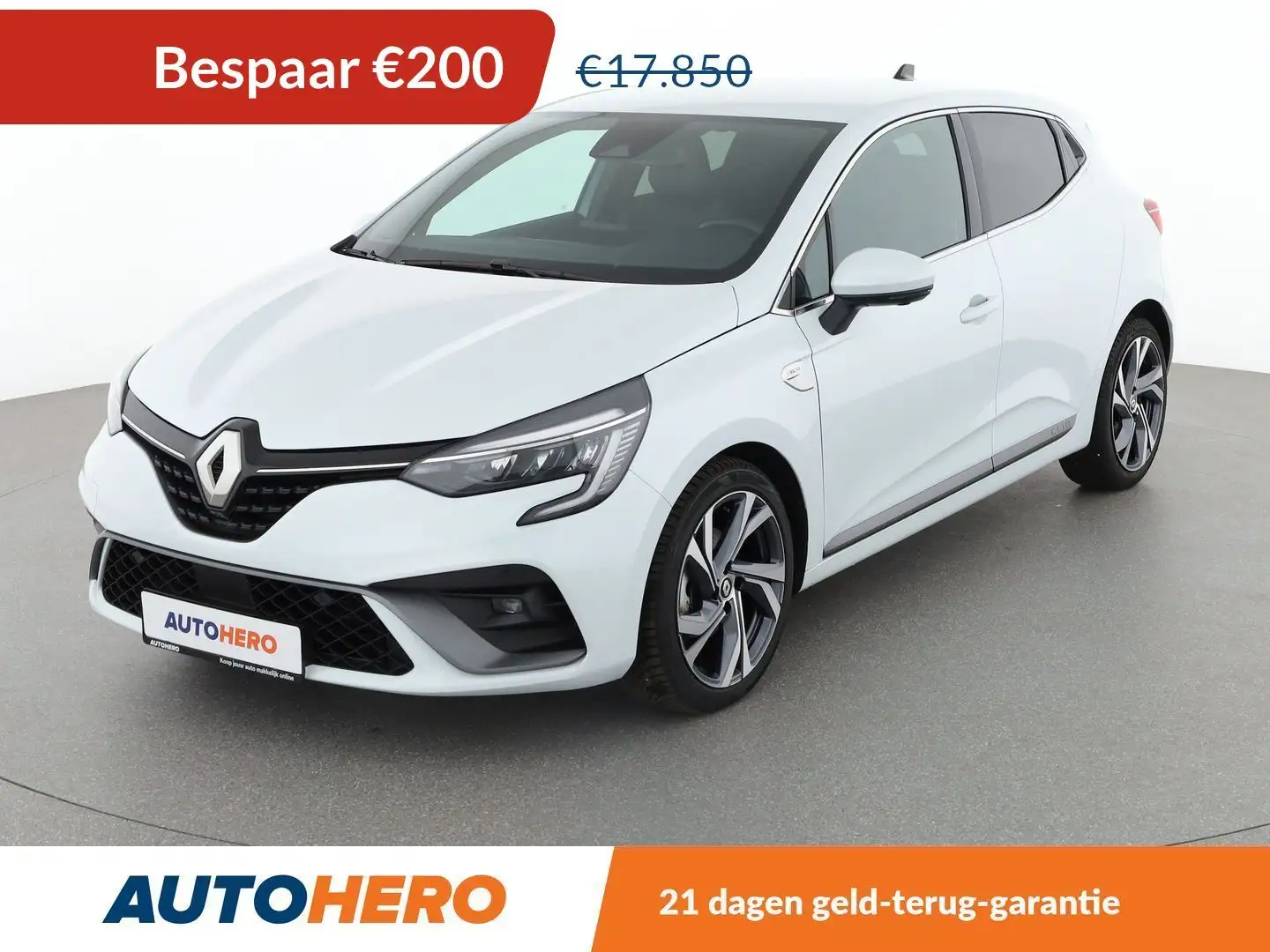 Renault Clio 1.6 Hybrid E-Tech R.S. Line Blanc - 1