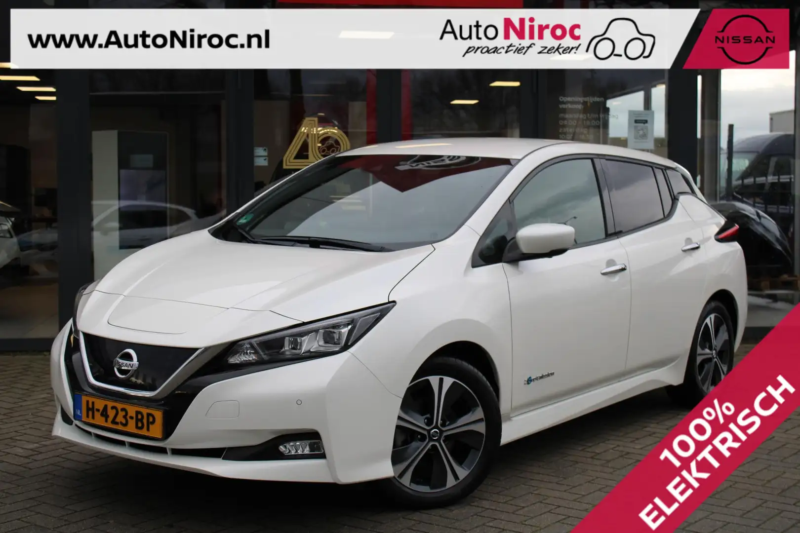 Nissan Leaf Tekna 40 kWh | PROPILOT | LEDER/ULTRASUEDE | BTW-A Wit - 1