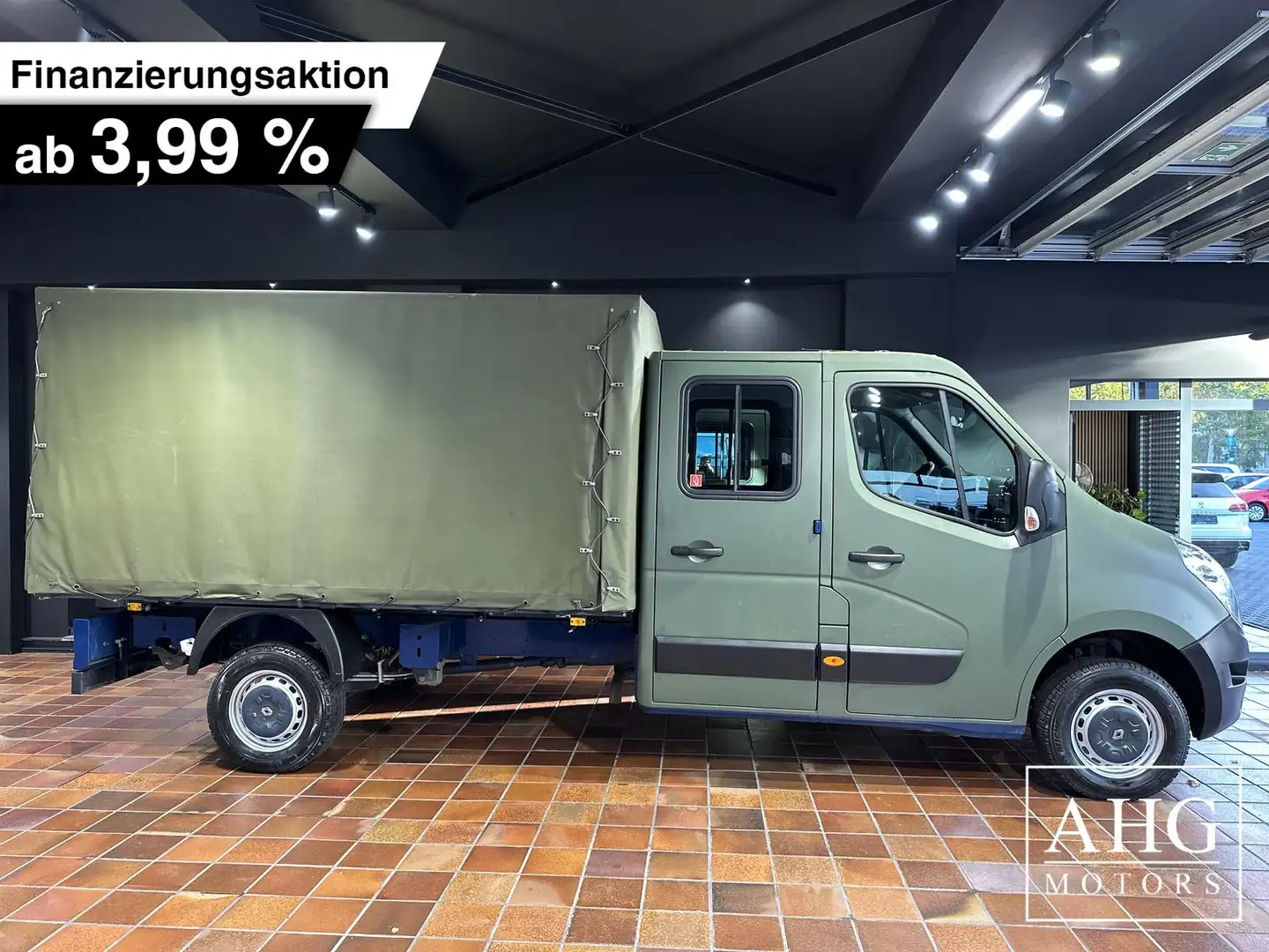 Renault MASTER DOKA 4X4 OBERAIGNER UNTERSETZUNG SPERRE 7-S Bleu - 1
