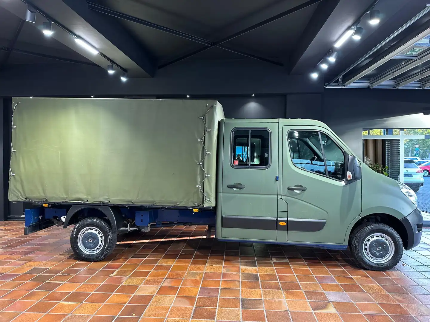 Renault MASTER DOKA 4X4 OBERAIGNER UNTERSETZUNG SPERRE 7-S Bleu - 2
