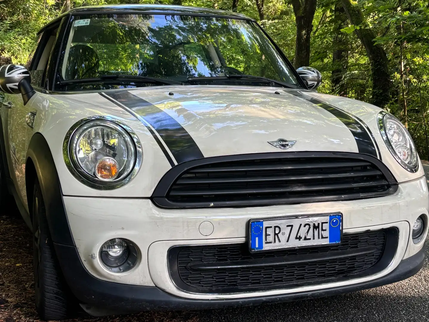 MINI Cooper C 1600 16v diesel Blanc - 1
