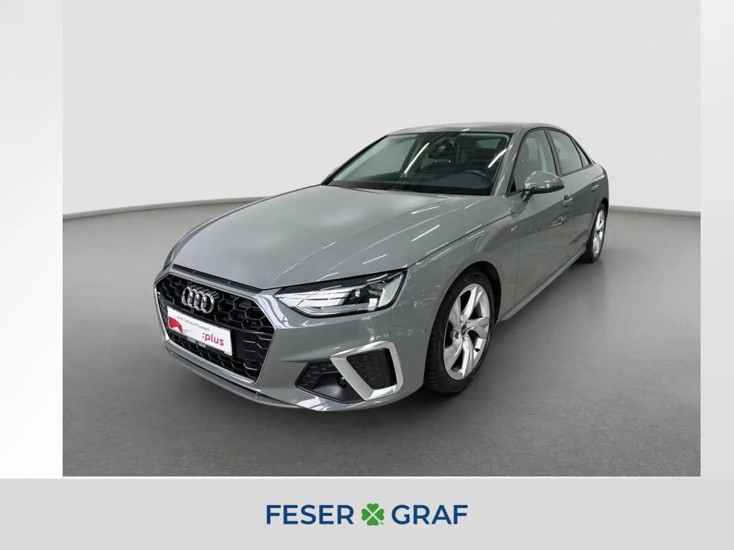 Audi A4 Lim. 35 TFSI S-Line LED Navi VC+ 18Zoll Grijs - 1