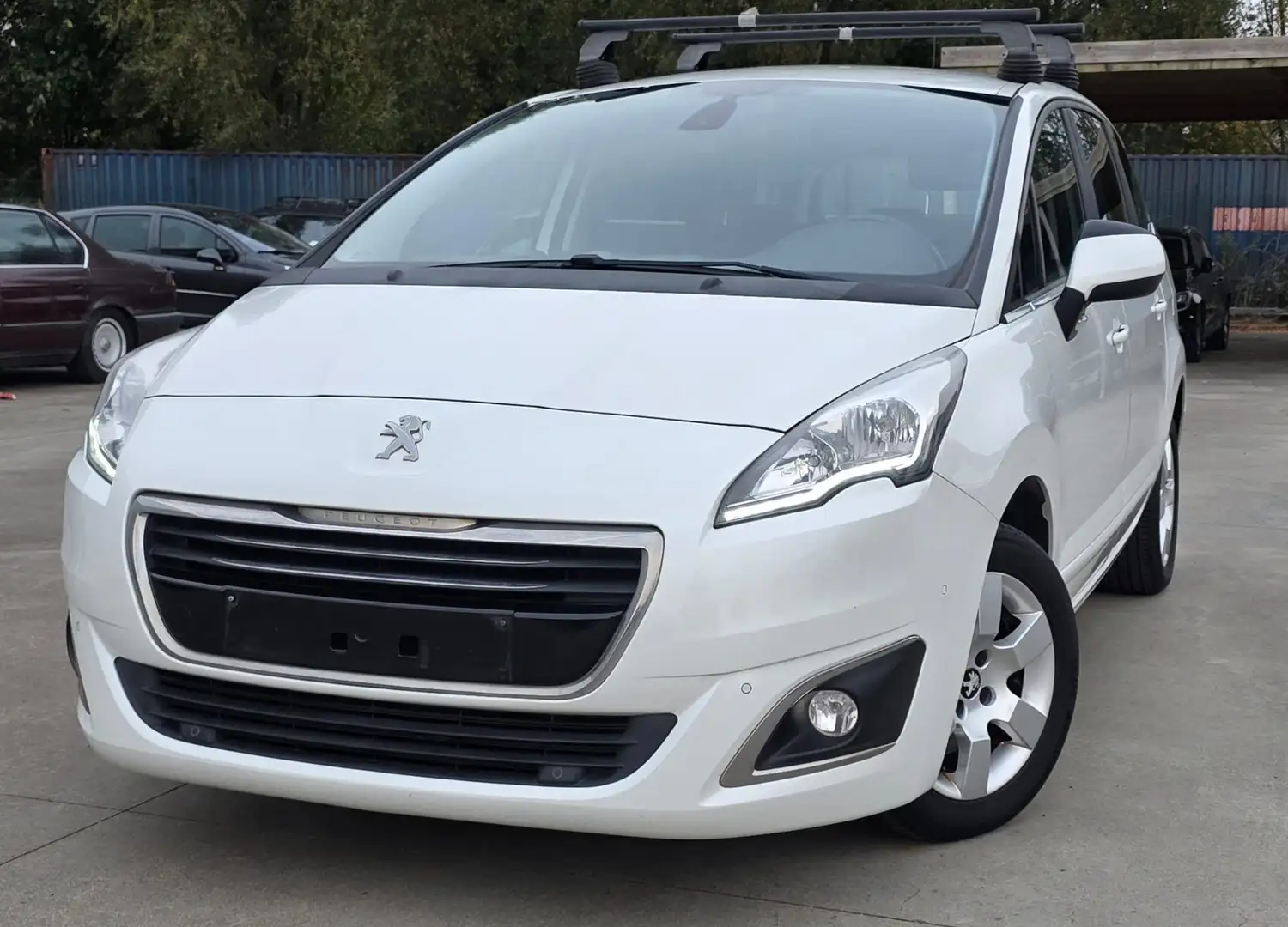 Peugeot 5008 5008 HDI 115 Business-Line Blanc - 1