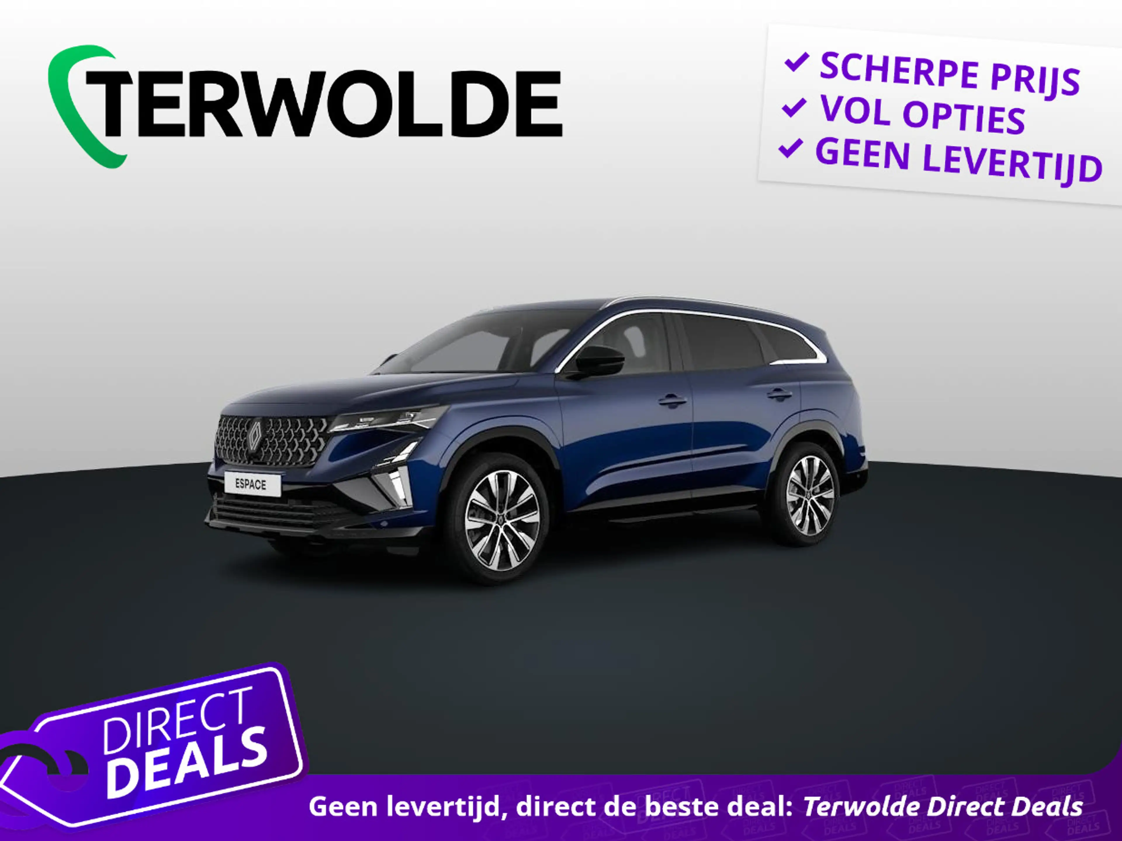Renault Espace techno full hybrid E-Tech 200 - 7 zitplaatsen | pa