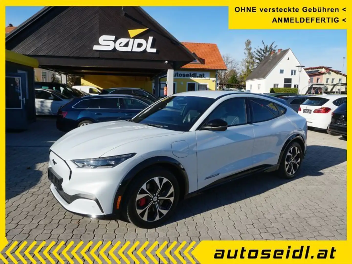 Ford Mustang Mach-E AWD Extended Range *TOPAUSSTATTUNG* Weiß - 1