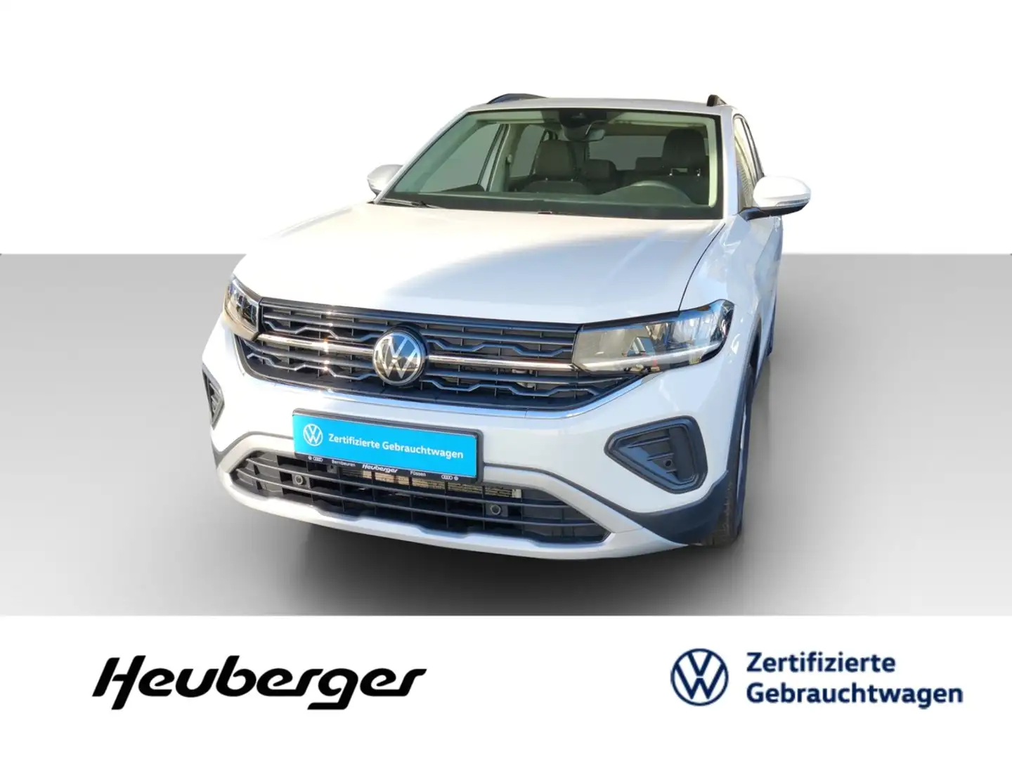 Volkswagen T-Cross 1.0 TSI Life, ACC, R. Kamera, LED, DAB Blanc - 1