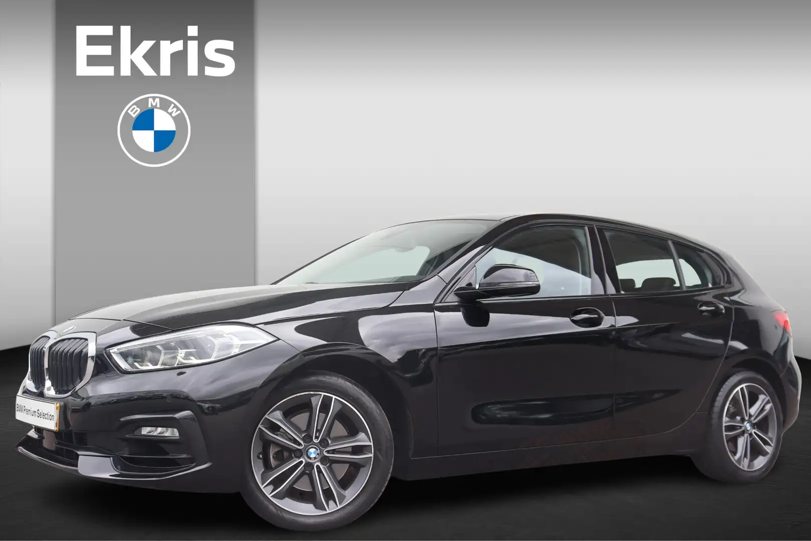 BMW 118 1-serie 118i Executive Edition Sport Line/ Cruise Zwart - 1