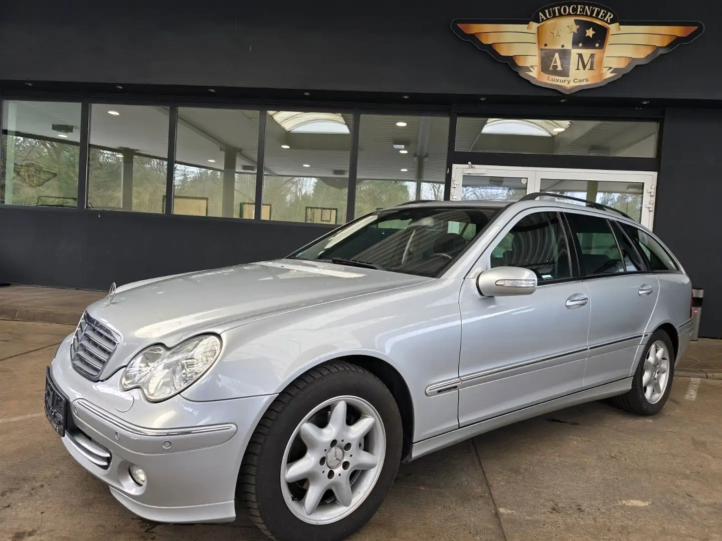 Mercedes-Benz C 220 T CDI ELEGANCE LEDER/SSD/XENON/PARK/BT/AHK Plateado - 1