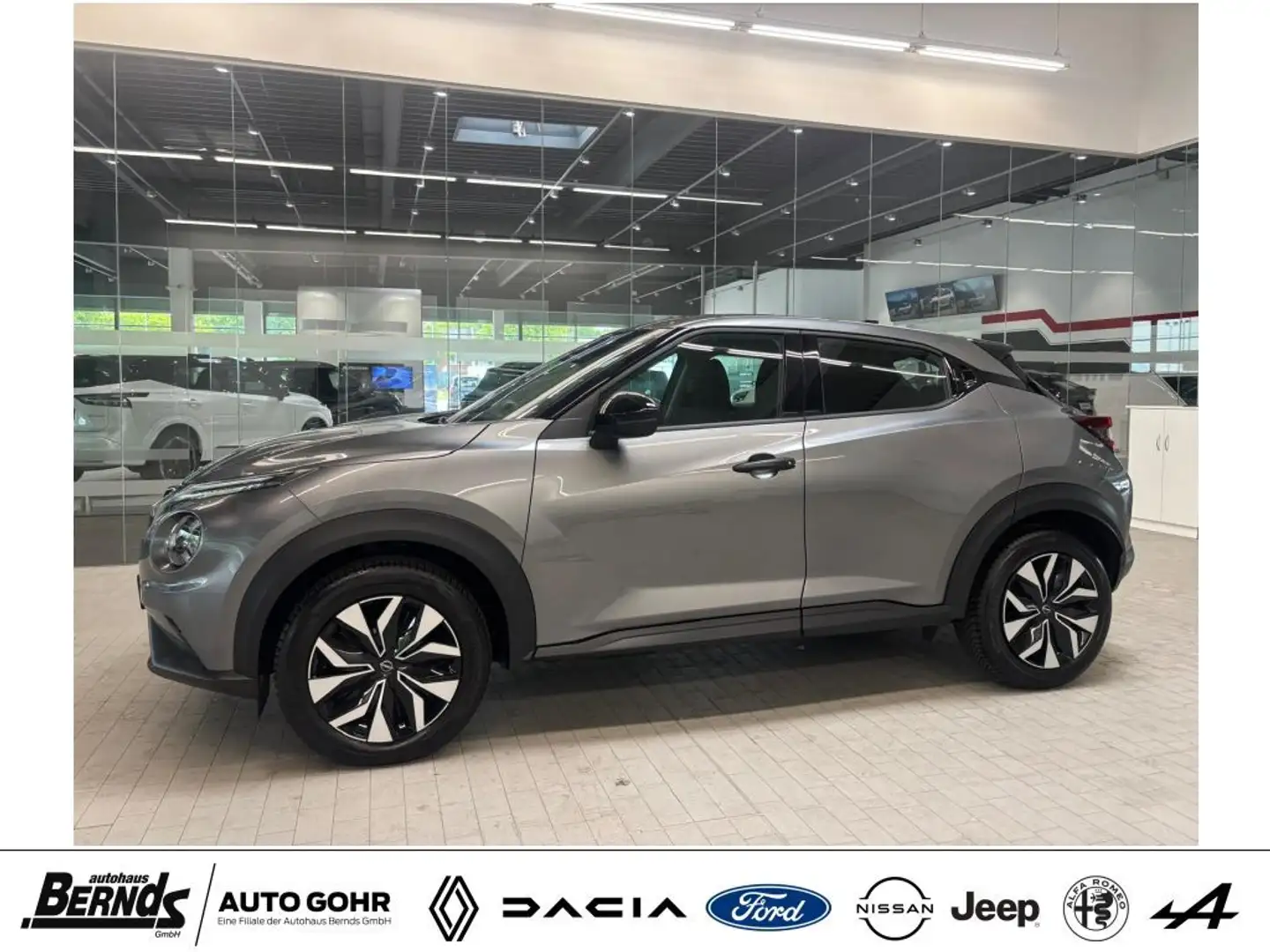 Nissan Juke 1.0 DIG-T N-Connecta KLIMAAUTOM. SITZHZG. ISO-FIX Grau - 1