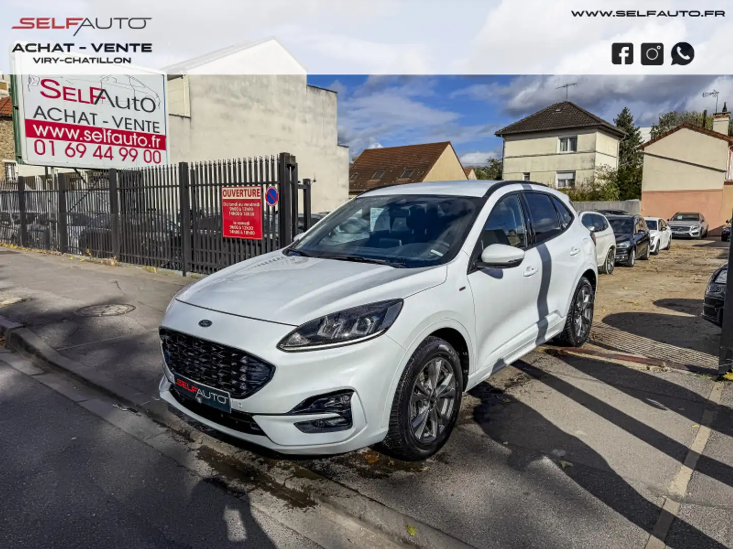 Ford Kuga 1.5 ECOBLUE 120CH ST-LINE POWERSHIFT Blanco - 1