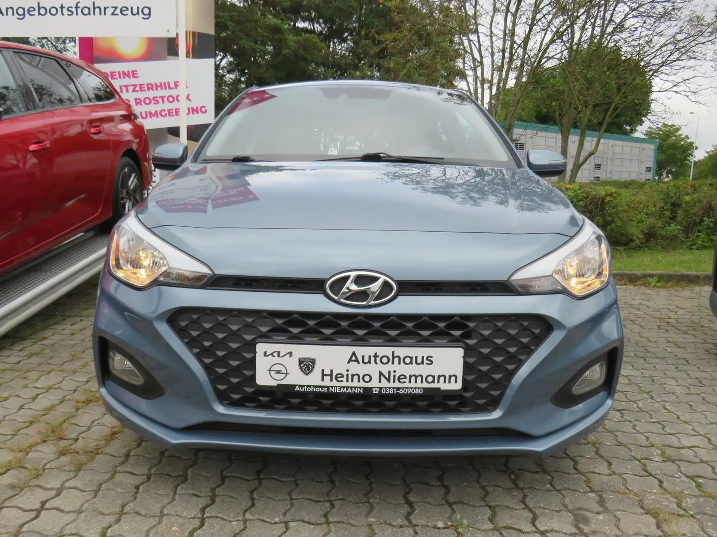Hyundai i20 *KLIMA*PDC*BLUETOOTH*TEMP*SPURASSIST*ALLWETTER* Blau - 2