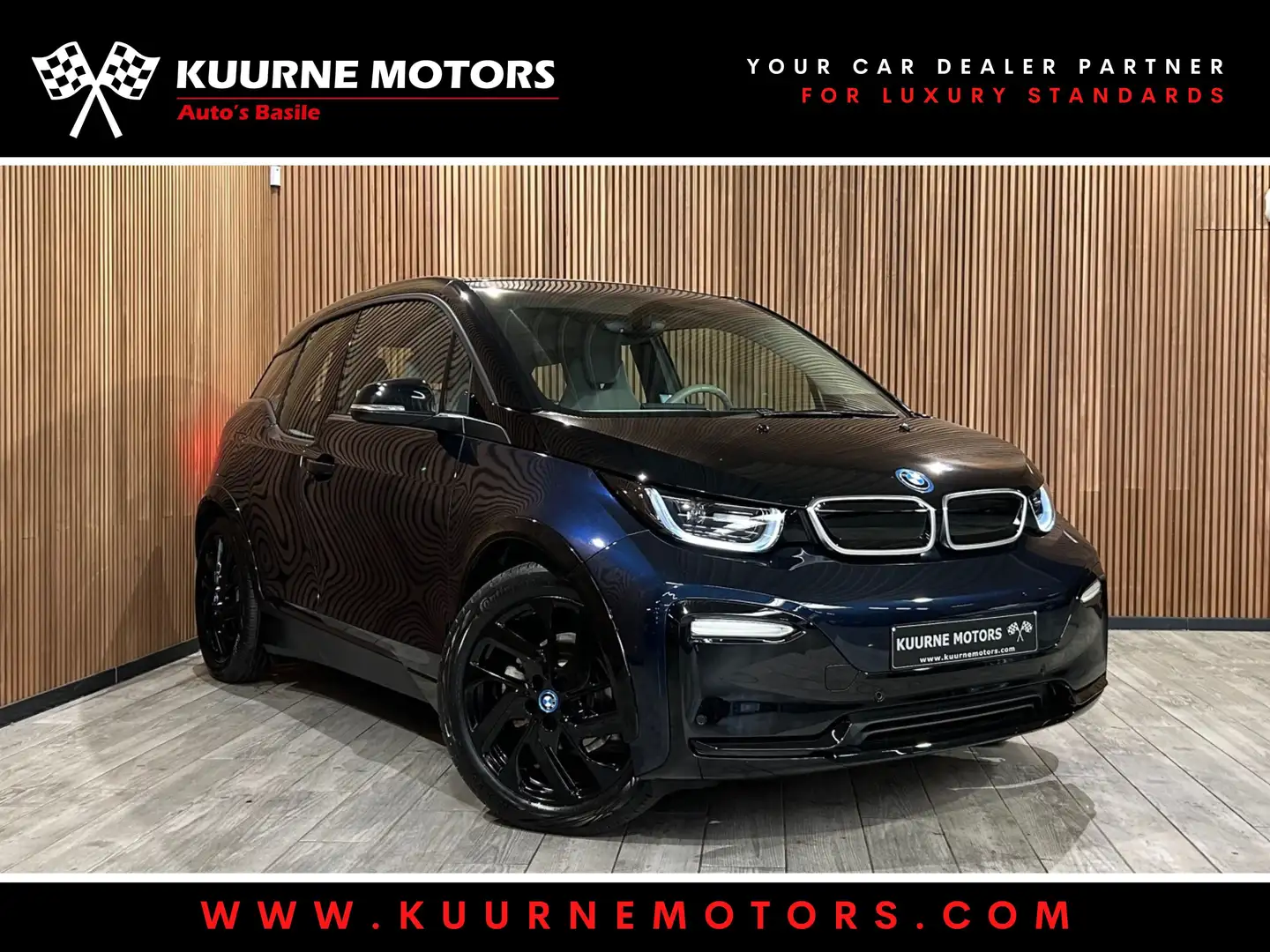 BMW i3 s (120 Ah) Alu19"/Led/Cam/Pdc/Gps/Bt *1j garantie* Bleu - 1