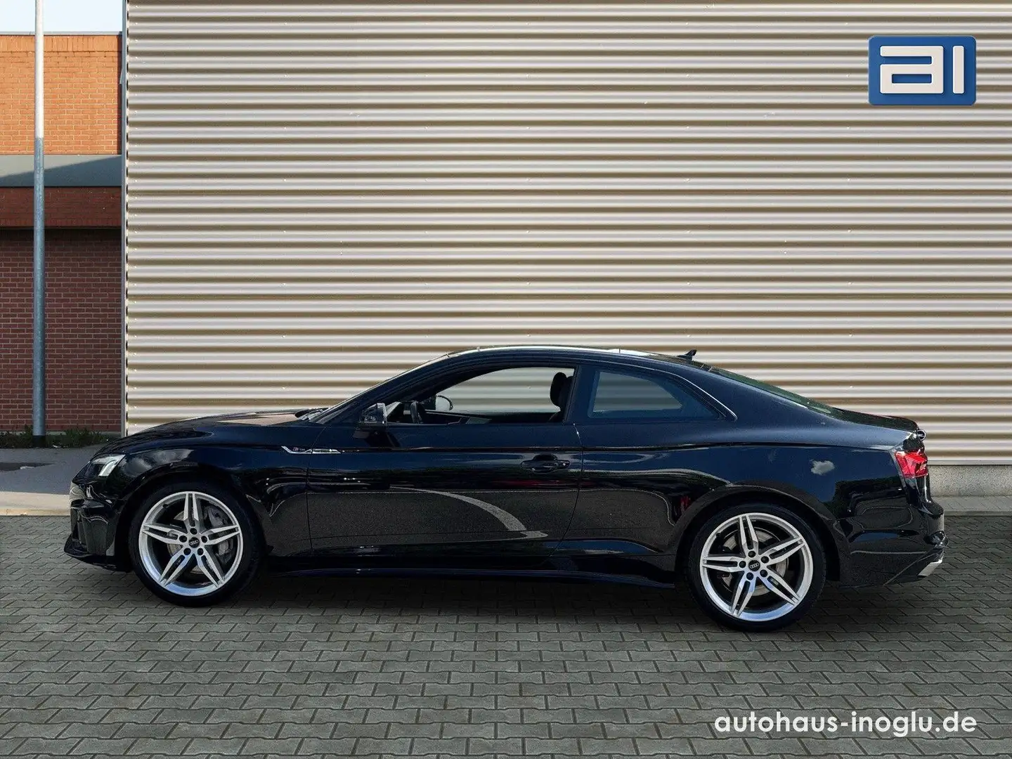 Audi A5 50 TDI quattro S line Matrix+Pano+Leder+R-Kam Schwarz - 2