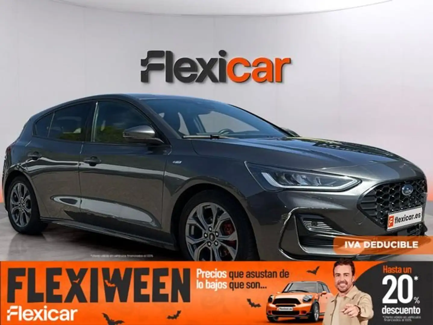 Ford Focus 1.0 Ecoboost MHEV ST-Line X 125 Gris - 1