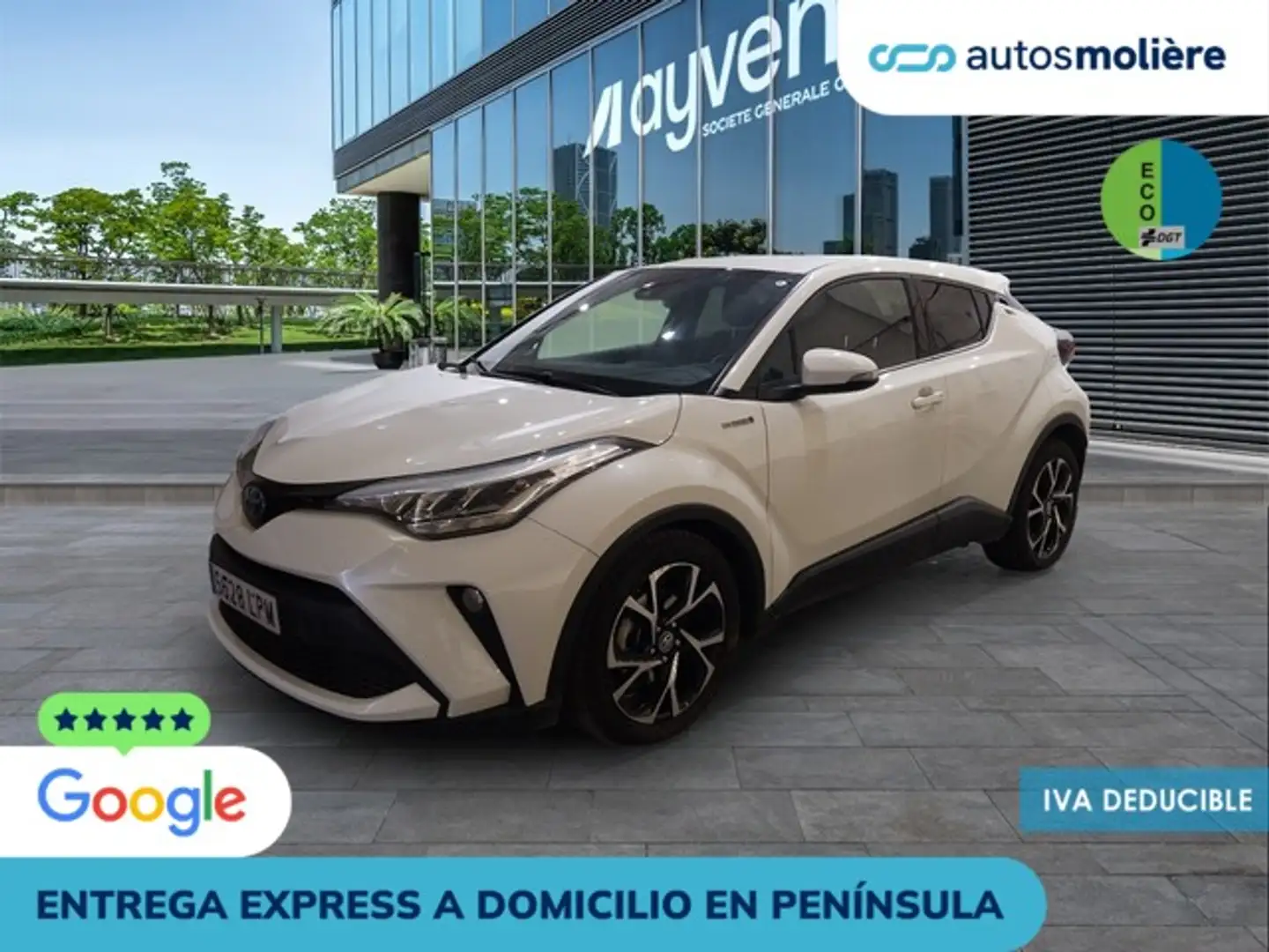 Toyota C-HR 125H Advance Blanc - 1