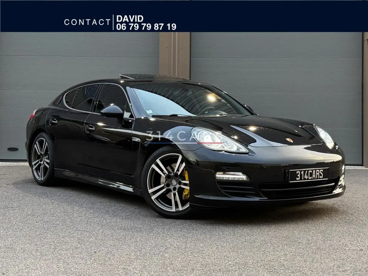 Porsche Panamera 3.0 TDI V6 250 - France - Garantie 6 mois Noir - 1