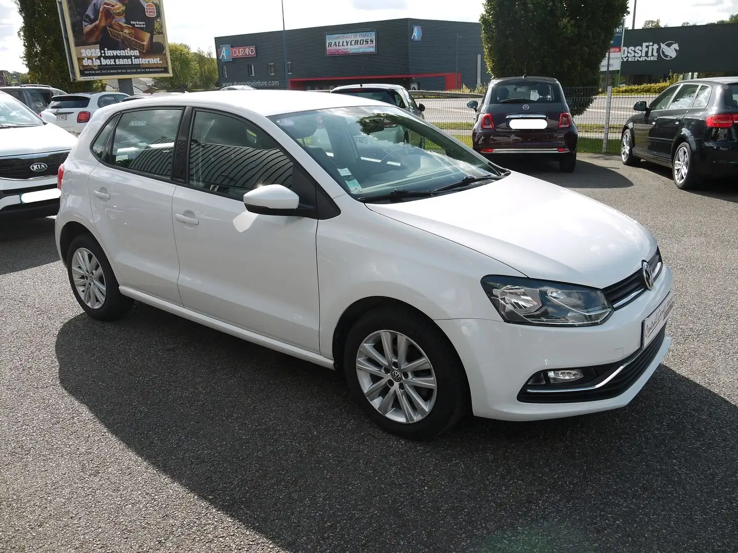 Volkswagen Polo 1.2 TSI 90CH BLUEMOTION TECHNOLOGY CONFORTLINE DSG7 5P Blanc - 1