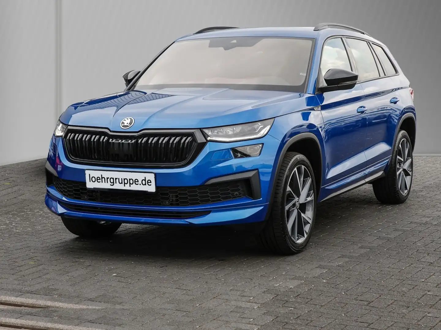 Skoda Kodiaq 2.0 TDI DSG Sportline 4x4 AHK/ACC/RFK Blau - 2