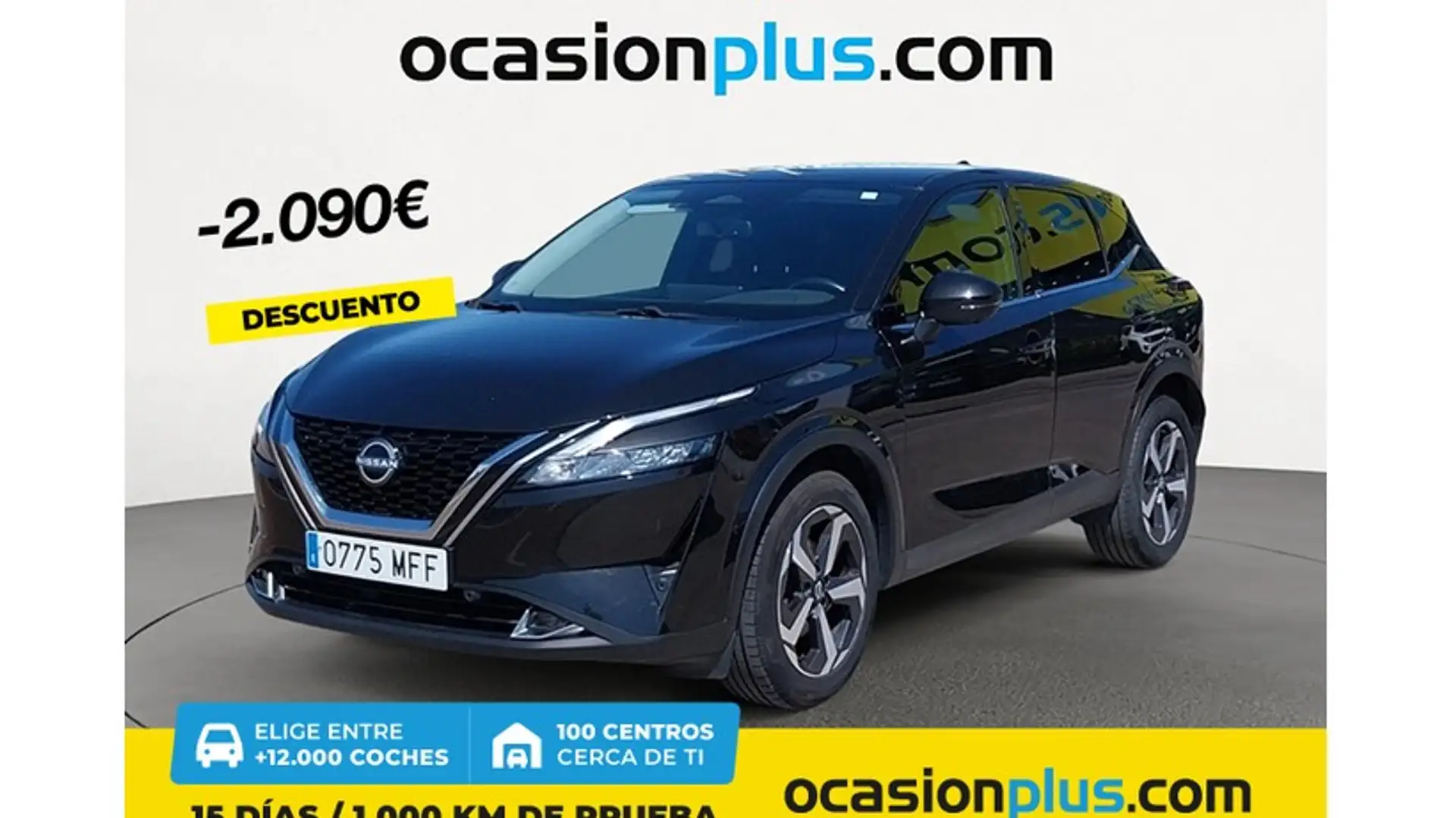 Nissan Qashqai 1.3 DIG-T mHEV 12V N-Connecta 4x2 103kW Negro - 1