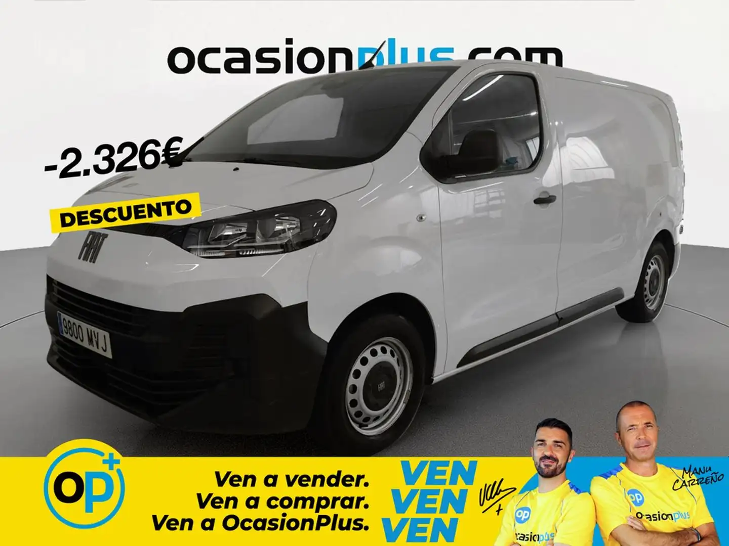 Fiat Scudo Furgón 1.5BlueHDI S&S L2 H1 88KW Blanco - 1