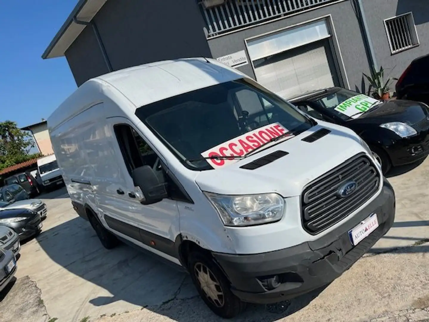 Ford Transit 350 2.2 tdci L3 H2 MOTORE RIFATTO CON 50000 KM Bianco - 2