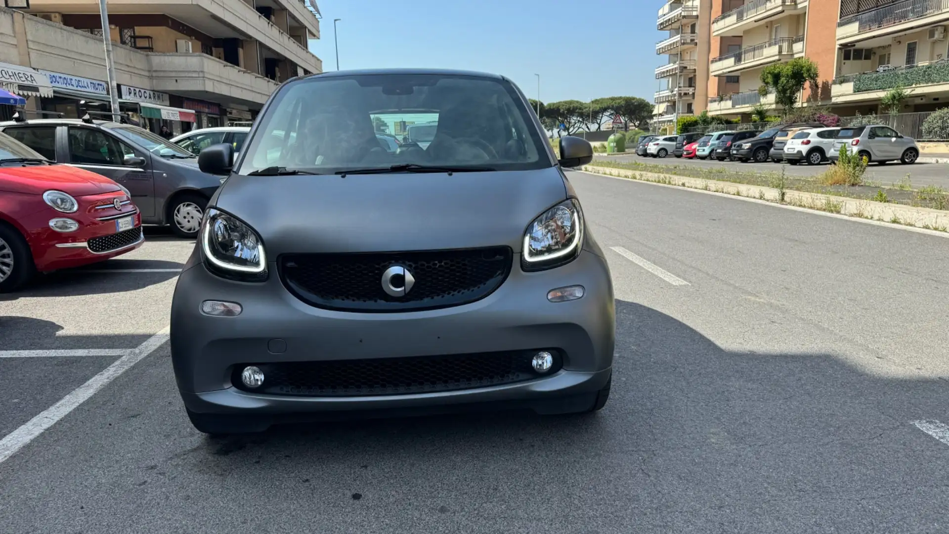 smart forTwo 90 0.9 Turbo twinamic Prime LED NAVI KAMERA PDC PA Grigio - 1