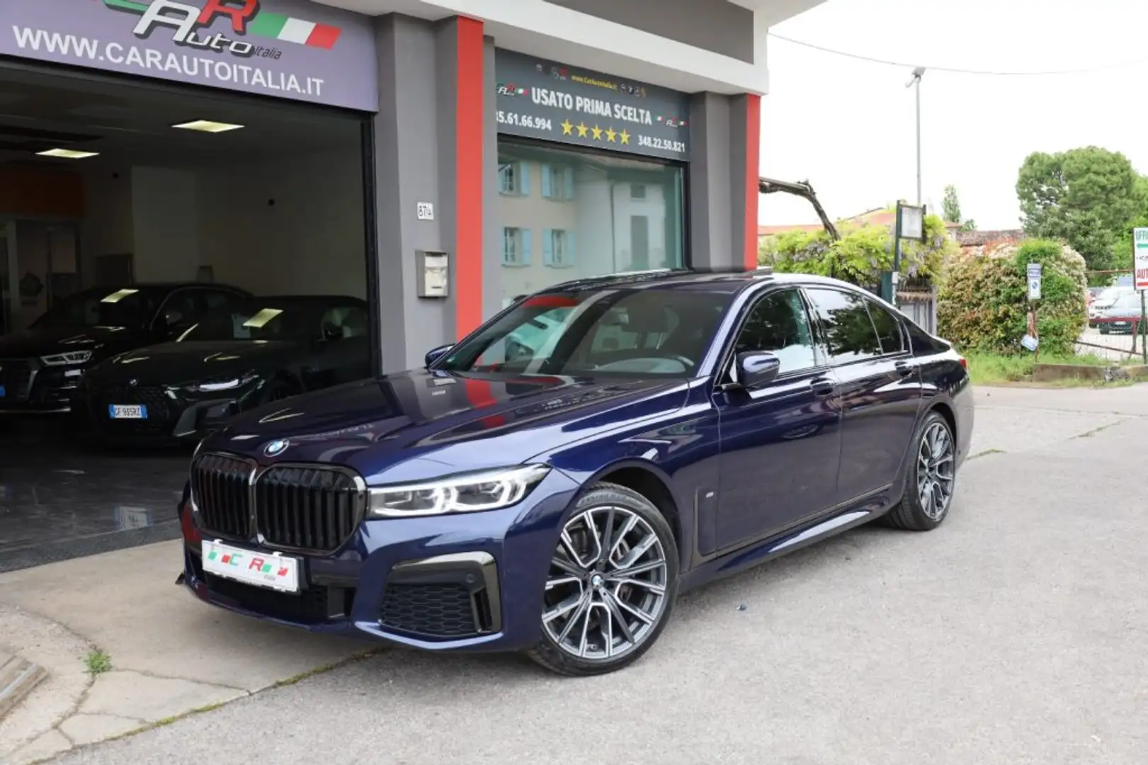 BMW 730 d xDrive MSport Tetto Head-Up SoftClose CockpitPRO Albastru - 1