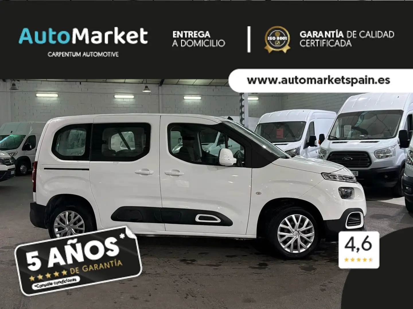 Citroen Berlingo Multispace 1.6BlueHDi Feel 100 Wit - 2