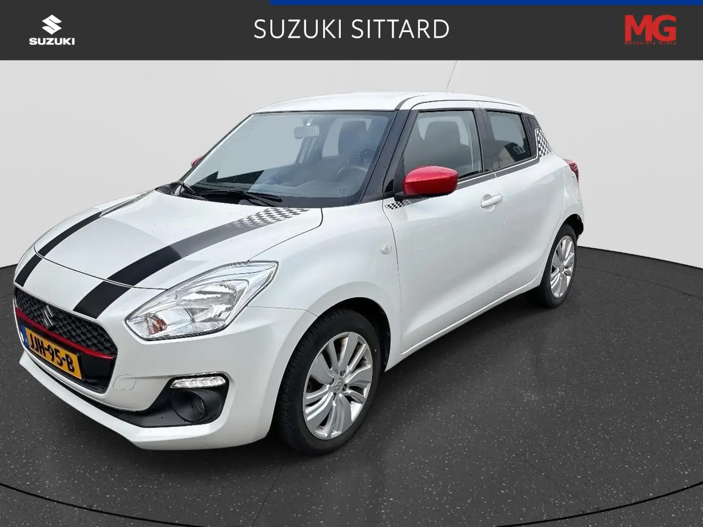 Suzuki Swift 1.0 Stijl Smart Hybrid | Rijklaar | Blanc - 1