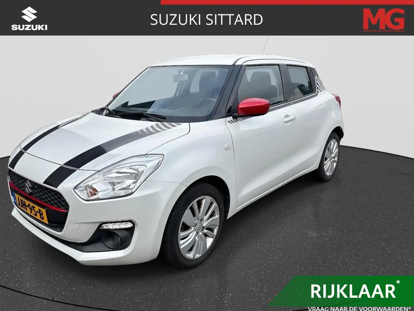 Suzuki Swift 1.0 Stijl Smart Hybrid | Rijklaar | Wit - 1