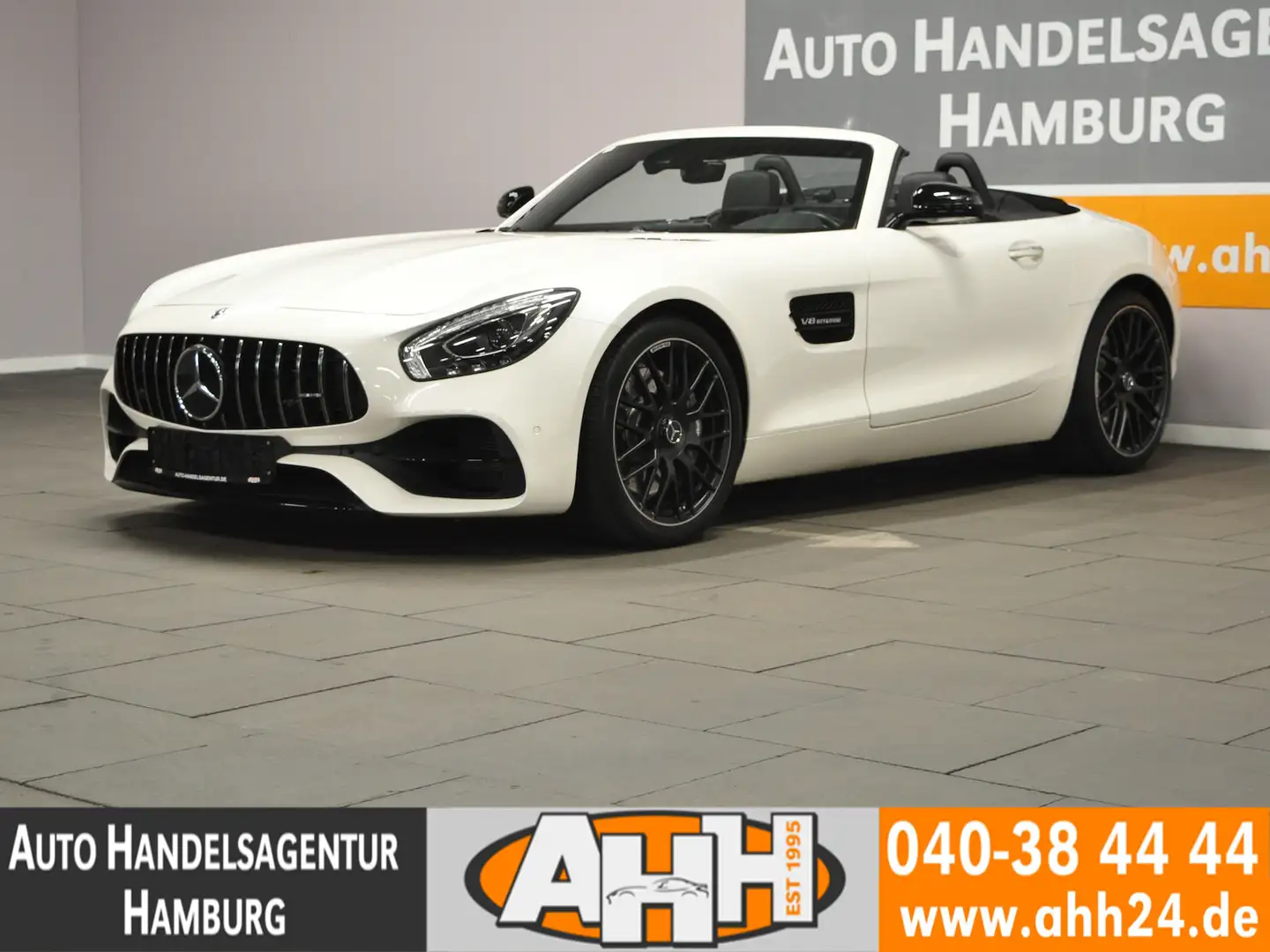 Mercedes-Benz AMG GT ROADSTER NIGHT|DISTRONIC|AIRSCARF|COMAND Weiß - 2