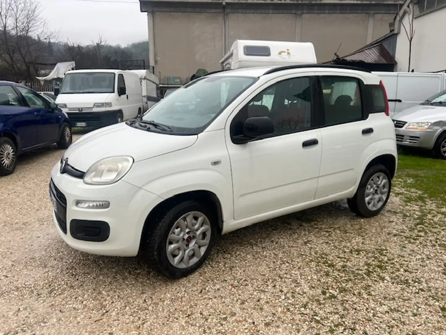 Fiat Panda Panda III 2012 0.9 t.air t. natural power Lounge Blanc - 2
