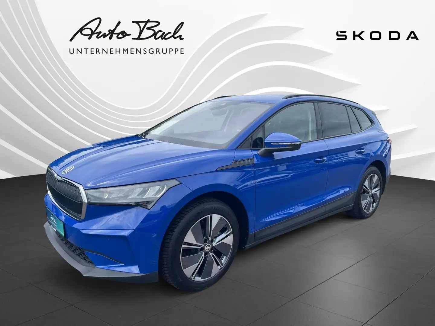 Skoda Enyaq 60 (ab MJ23.2) 62 kWh Batterie Elektromoto Blau - 1