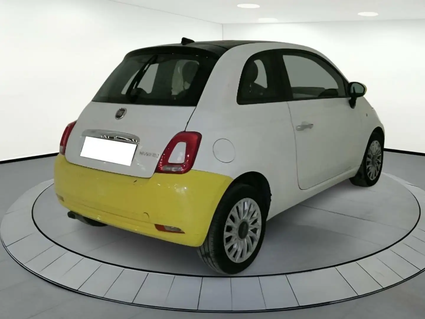 Fiat 500 LOUNGE 1.0 6V HYBRID 52KW (70 CV) Bianco - 2