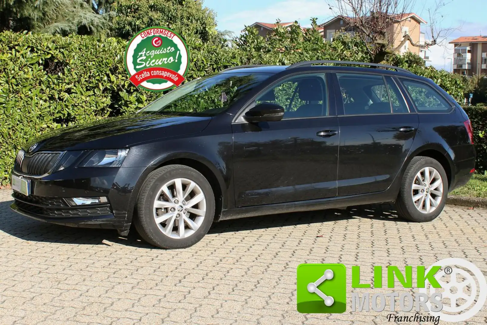 Skoda Octavia 1.6 TDI 116 CV DSG SW GARANZIA INCLUSA! Nero - 1