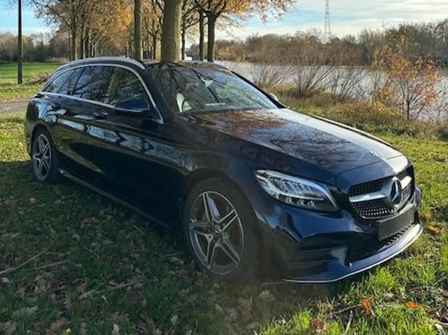 Mercedes-Benz C 200 C 200 T 4Matic 9G-TRONIC AMG Line Blauw - 2