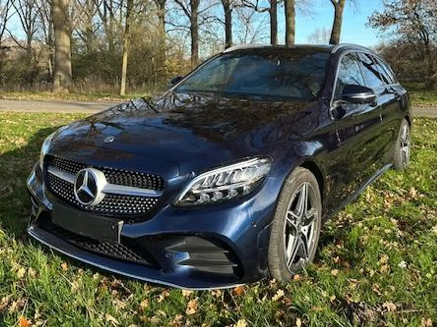 Mercedes-Benz C 200 C 200 T 4Matic 9G-TRONIC AMG Line Blauw - 1