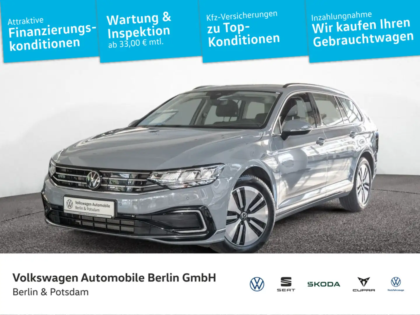 Volkswagen Passat Variant 1.4 TSI Hybrid GTE Kamera LED Nav Grau - 1