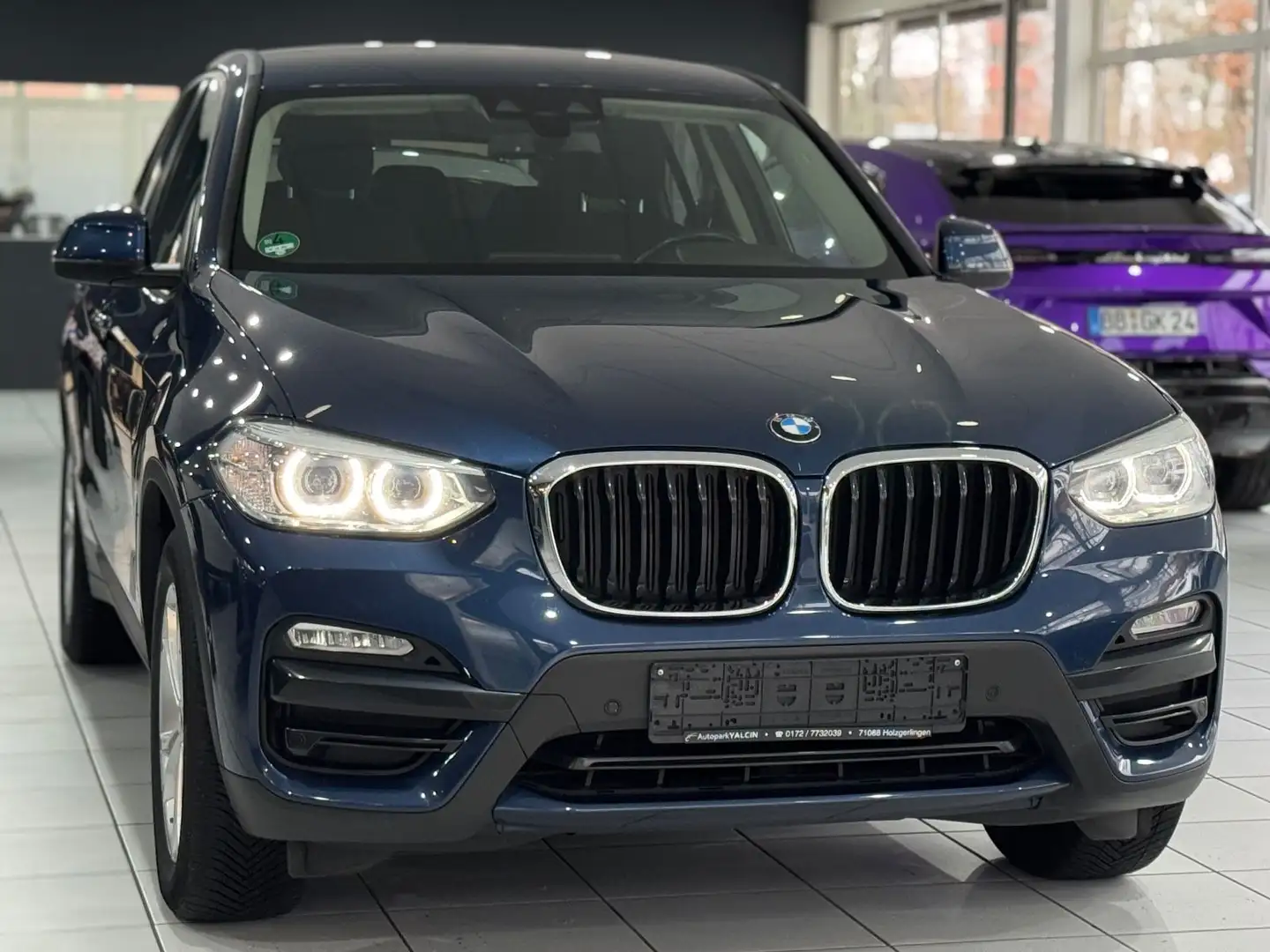 BMW X3 xDrive 20d *LED+*NAVI-PRO.*R-CAM*SHZ*EL-HECK* Bleu - 2