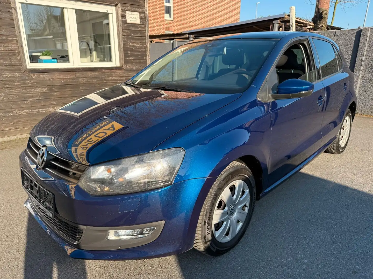 Volkswagen Polo V Trendline 1.2 5TRG*2HD*85TKM*KLIMA*SD*AHK Bleu - 1