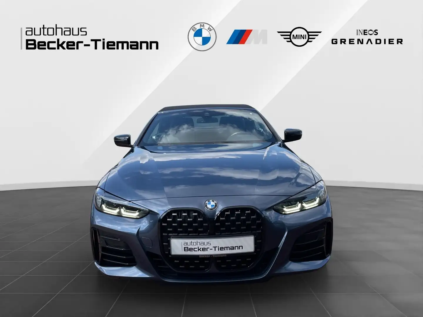 BMW M4 40i Cabrio 19" / HiFi / Lkrd Heizung / DrivAss / K Blauw - 2