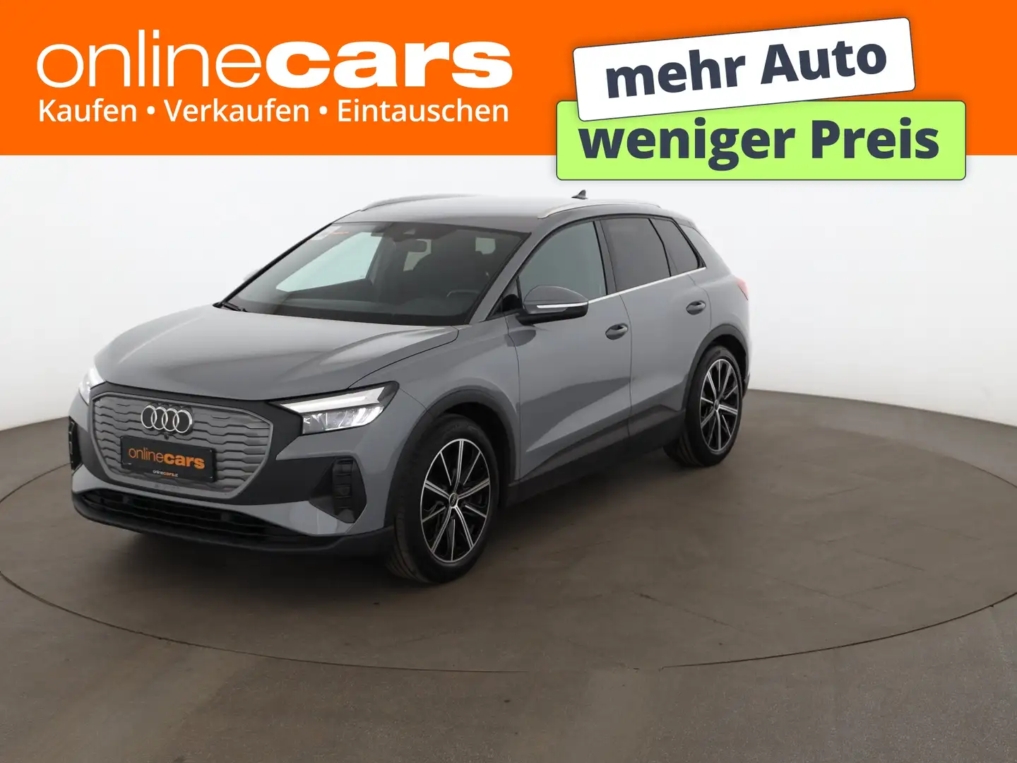 Audi Q4 e-tron 40 82kWh Aut LED NAVI SITZHZG ASSIST Grau - 1