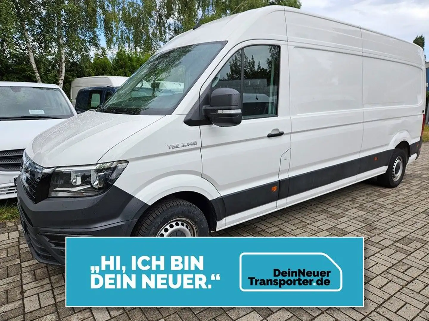 MAN TGE 3.140 MAXI|3,0t AHK|AC|KAM|TÜV+REIFEN+ÖLneu Weiß - 1